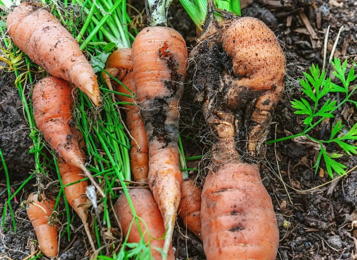 5 virhettä, jotka saavat porkkanat mätänemään maassa