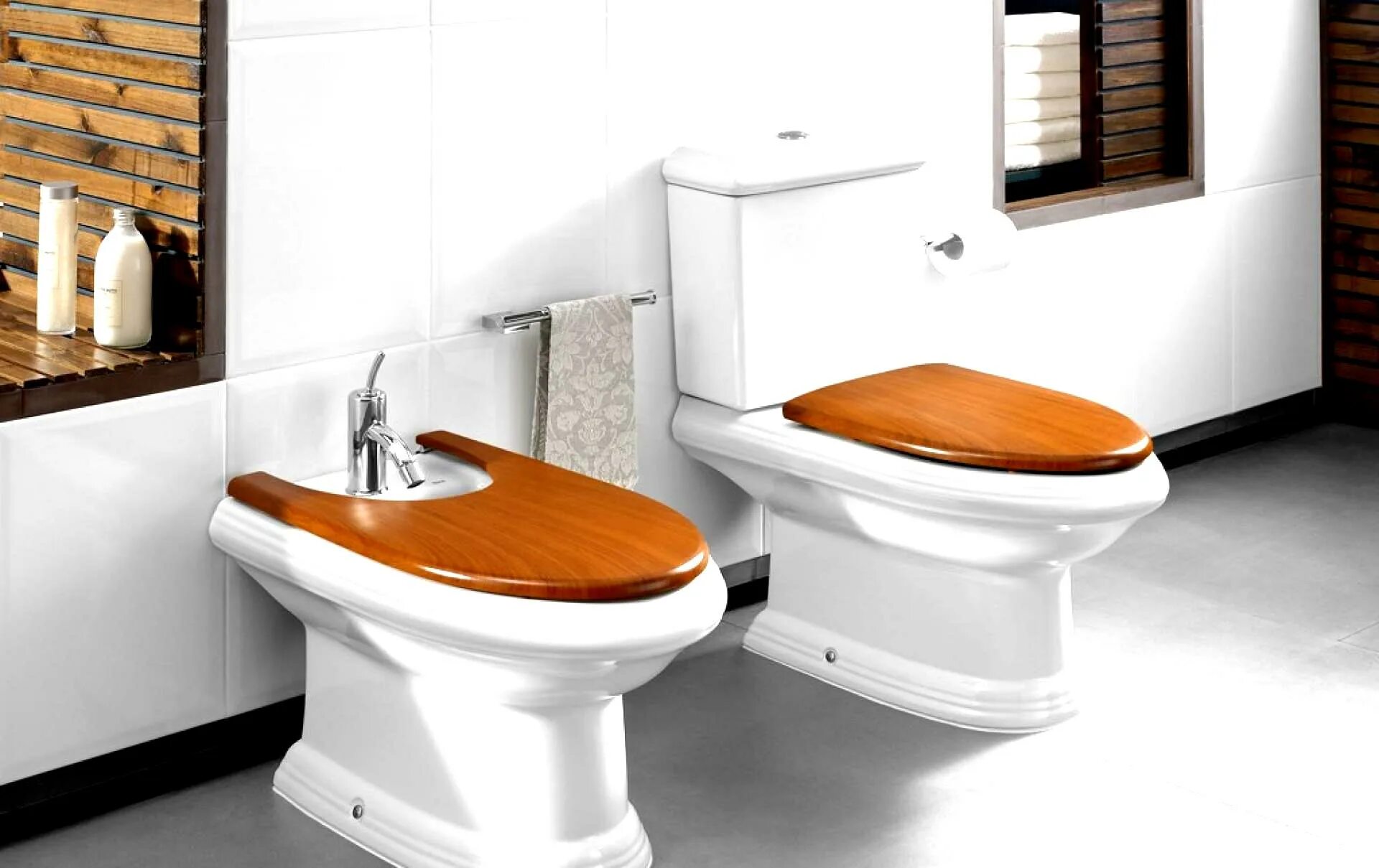 Wc-säiliön kahden painikkeen toiminta