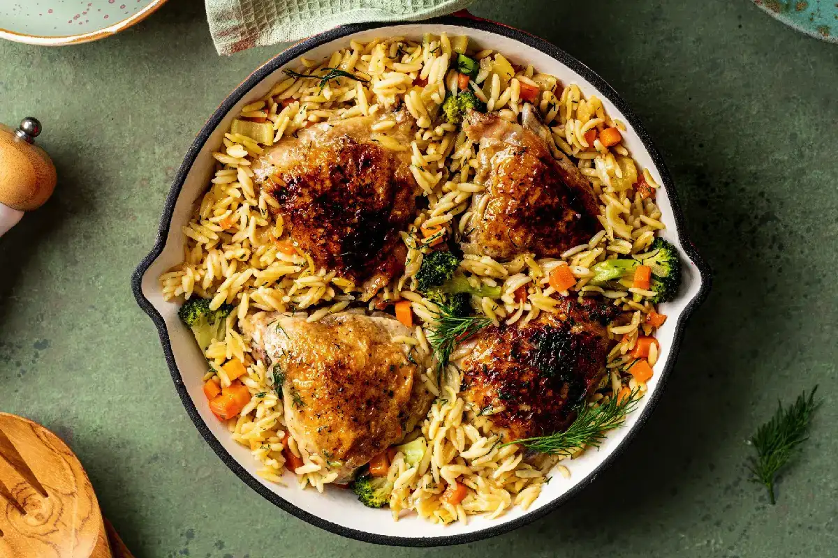 Kanankoipi orzon ja parsakaalin kanssa uunissa: Helppo ja maukas arkiruoka koko perheelle