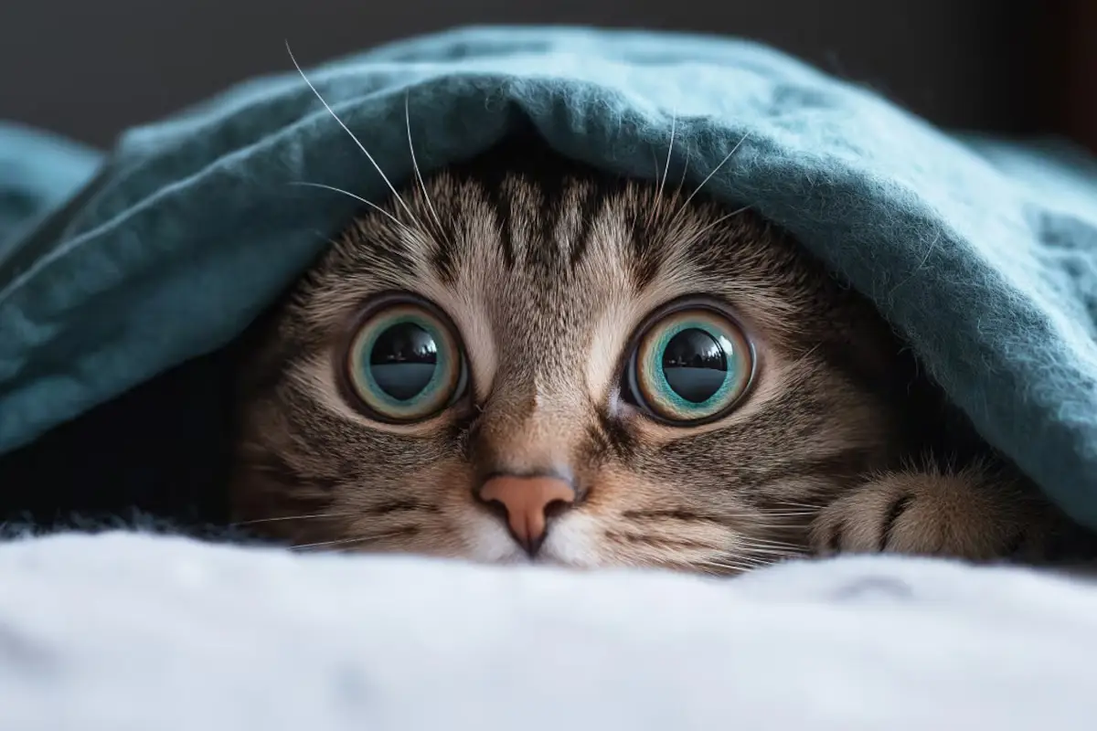 Kun kissa katoaa vieraiden tullessa: se ei ole pelkoa, vaan rakkauden kieli