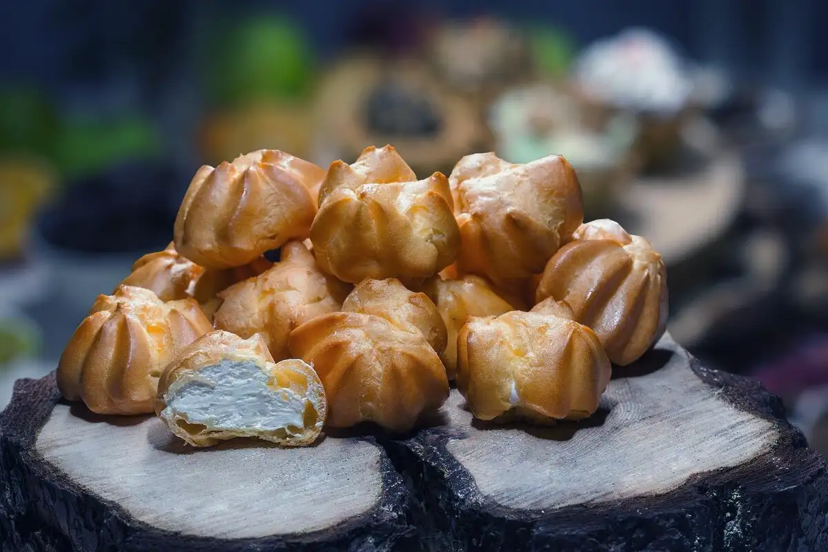 Profiterolit – vastustamattomat ilmavat herkut, jotka valmistuvat viidessä vaiheessa