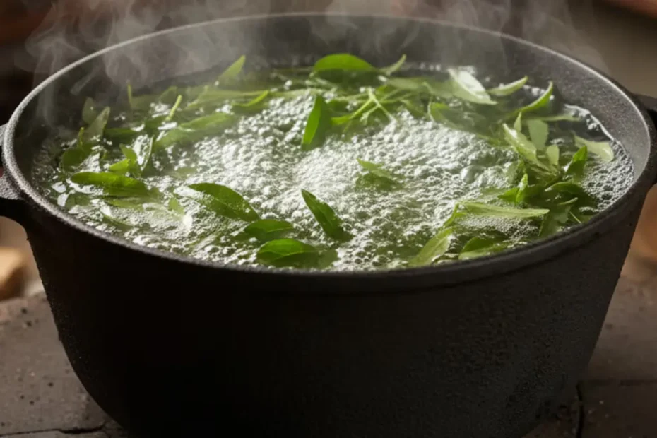 Rutan lehdet kiehuvaksi – yksi kattilallinen muuttaa koko kotisi raikkaaksi keitaaksi, tuhoaa tunkkaisuuden, häätää hyttyset ja antaa sinulle syvemmän unen kuin koskaan